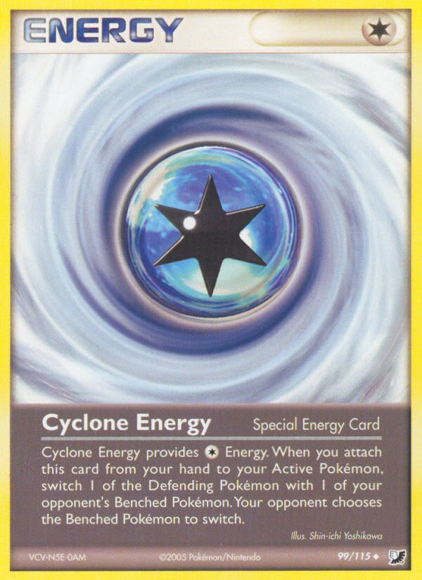 EX Unseen Forces Cyclone Energy #99/115